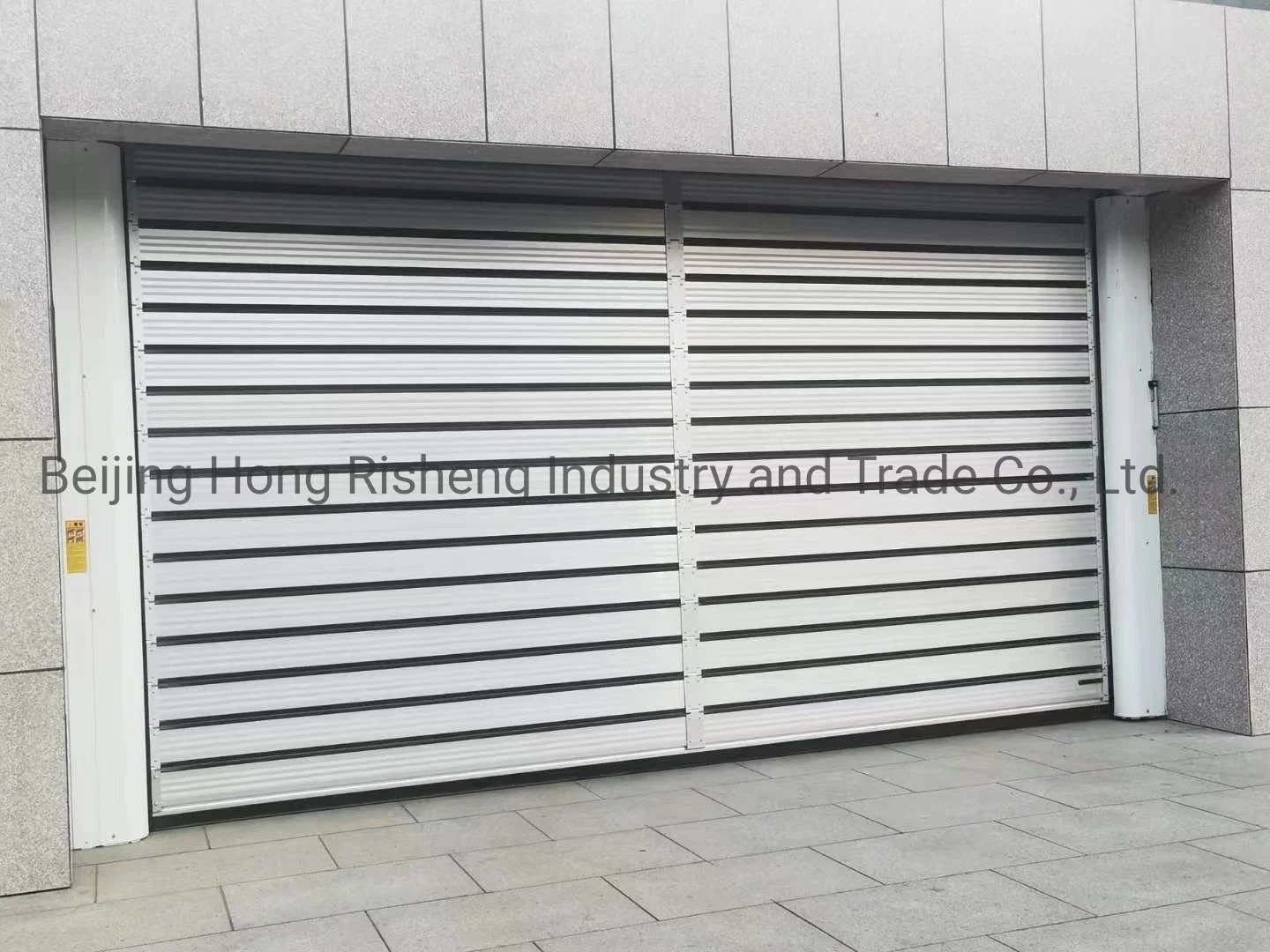 Hard Metal Rolling Shutter Door