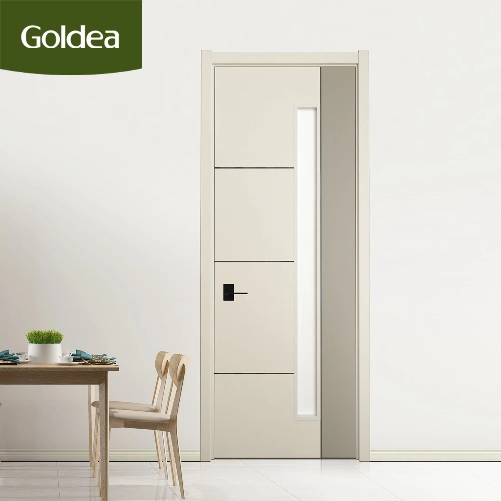 Good Service Without Glass Inwards/Outwards China White Brown Fire Rated Flush Door