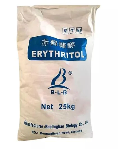 Edulcorantes Mayorista/Proveedor fabricante eritritol polvo orgánico Precio a granel