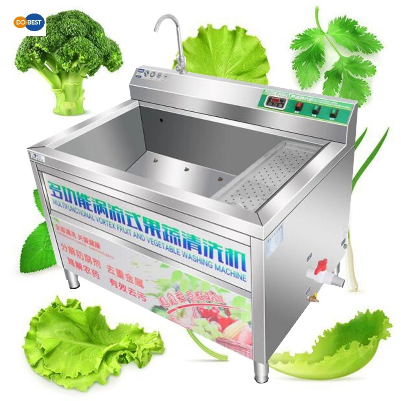 Hot Sales Mini Type Vegetable and Fruit Washing Machine Wash Vegetables Machine Manufacturer/Ozone Bubble Washer