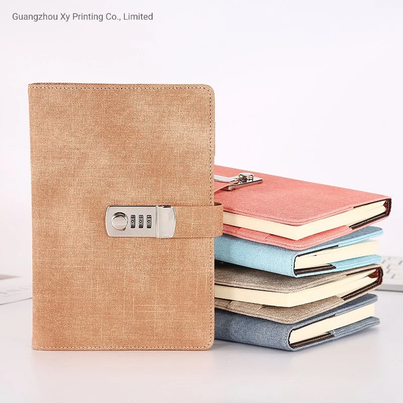 Simple Style Notebook with Lock