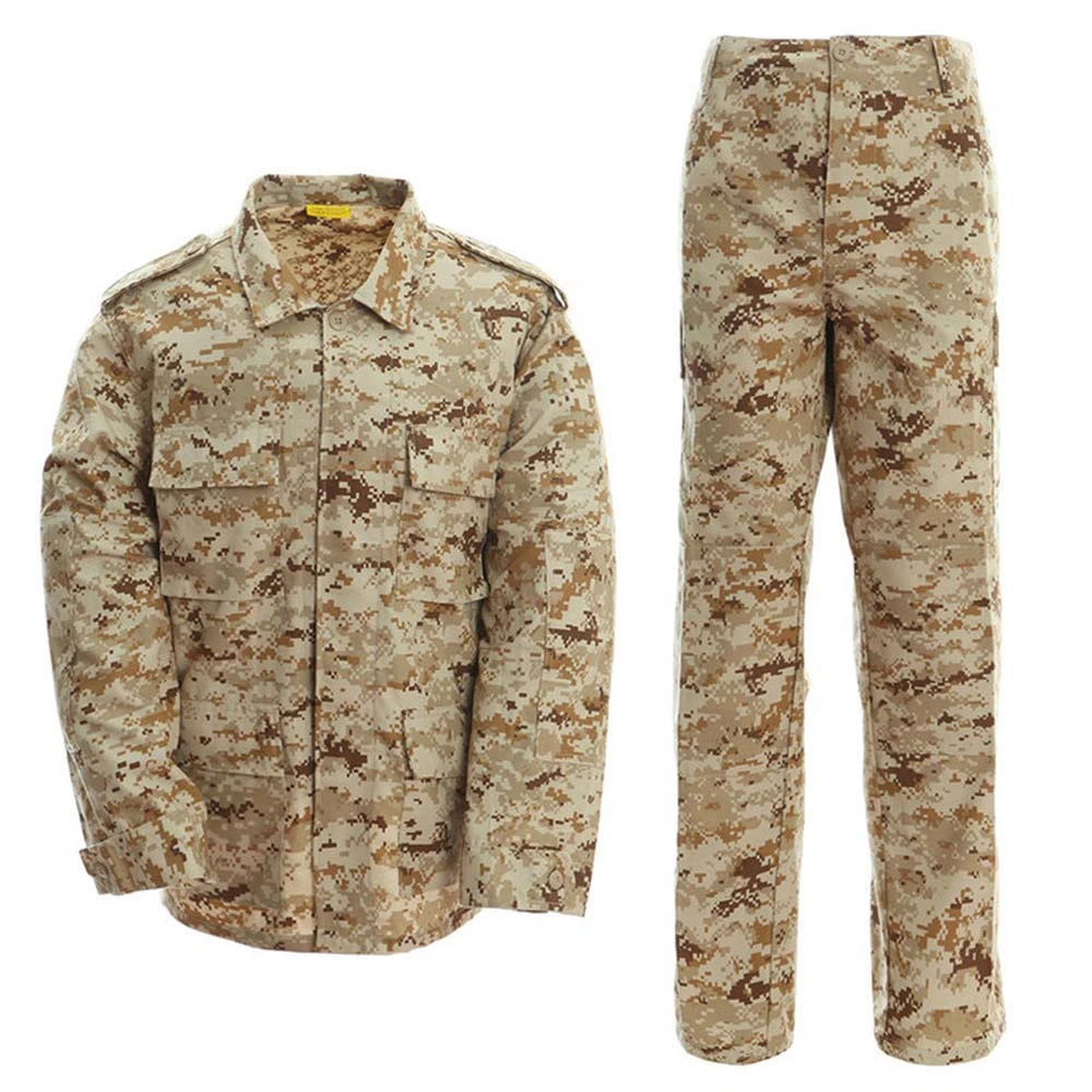 Black Military Fans Outdoor Bdu Camouflage Suit Middle East and Africa Military Clothing