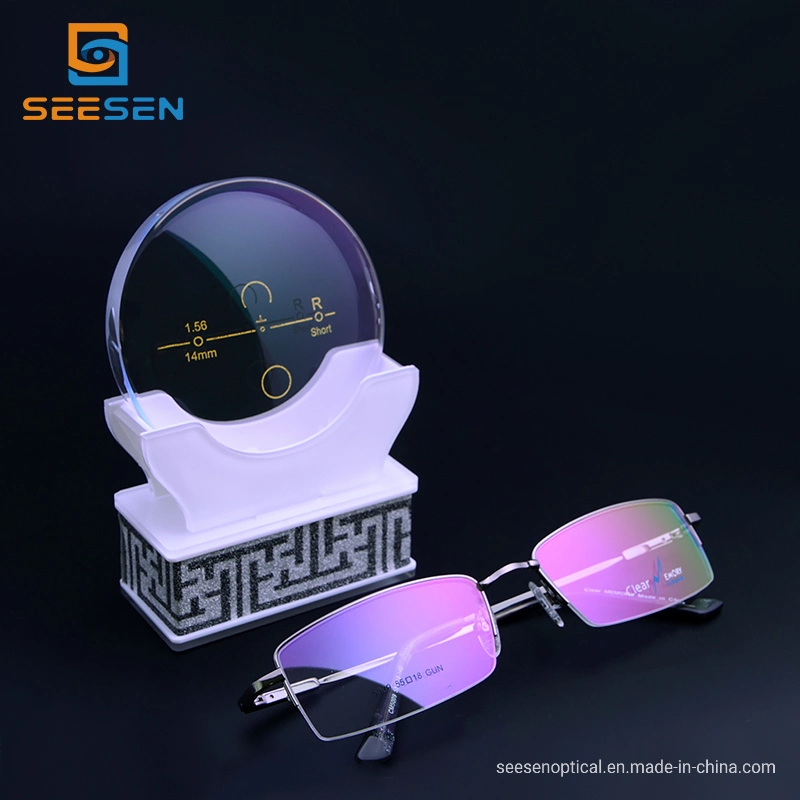 Semi-Finished 1.56 Progressive Hmc Coating Lens Multifocal Optical Lenses