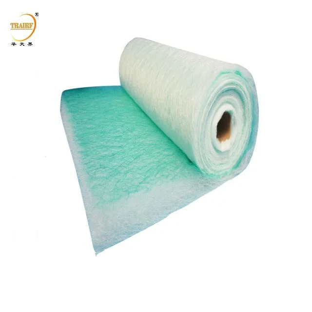 Glassfiber Roll Type G3 G4 Floor Filter Paint Stop Filter Paint for Air Conditioner