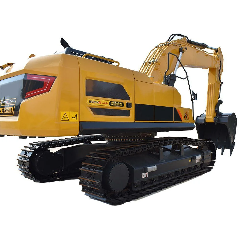 Super-Above 50 Excavadora hidráulica de orugas, Excavadora de orugas de 2,5 toneladas 50ton metros cúbicos cucharón, máquina de excavación de orugas pesadas con el mejor precio en stock