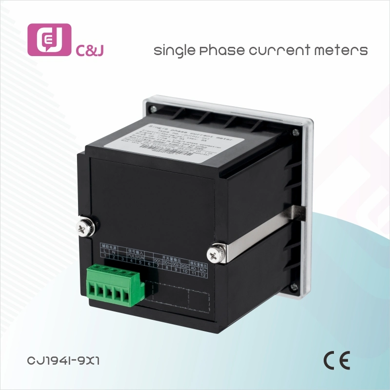 Cj194I-9X1 Electric Cabinets Single Phase LED Display Current Meter Energy Meter