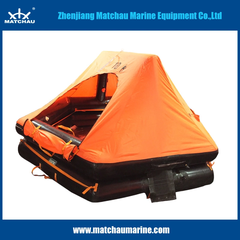 ISO 9650-1 Type Throw Over Board Inflatable Life Raft for Yacht