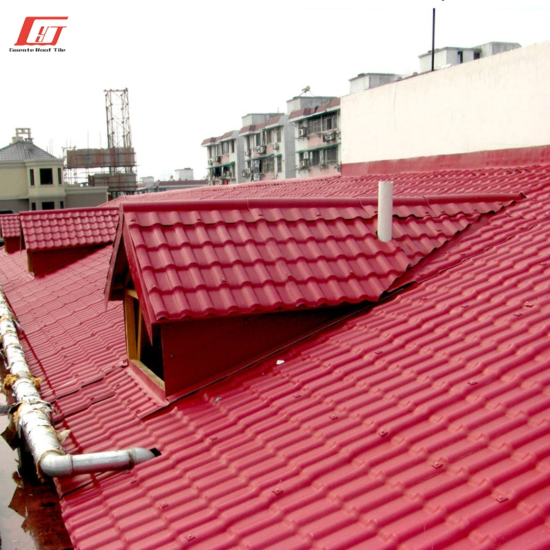 Plastic Spanish Style Building Materials Anti-Corrosion ASA Resin PVC Roofing/Roof Tile