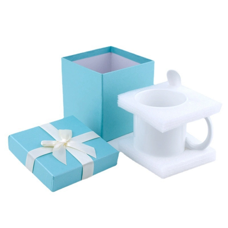 Valentine&prime; S Day Gift Box Square Fashion Thickening Rigid Cardboard Mug Box