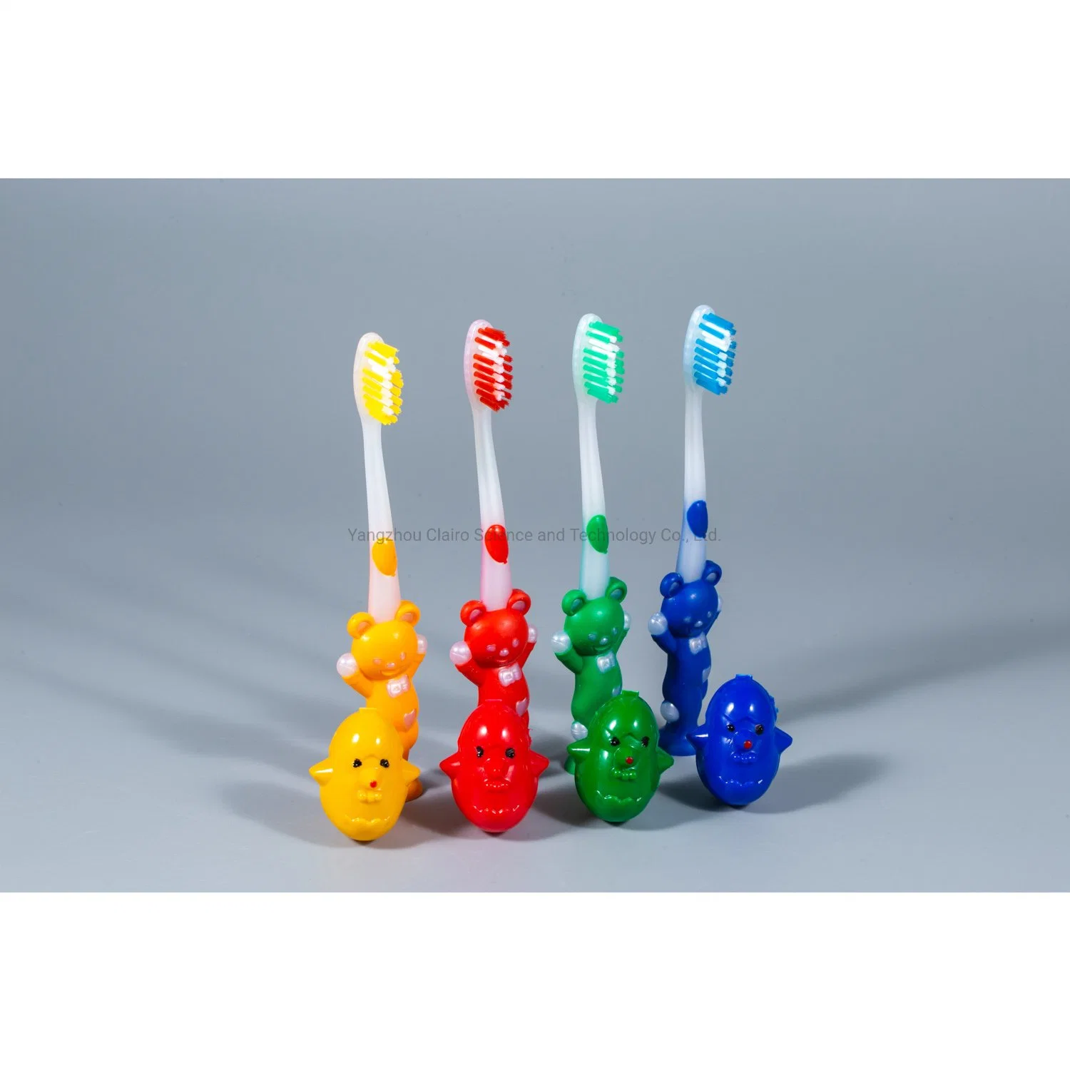 Professional Factory on Time Delivery Kid Toothbrush with Cap