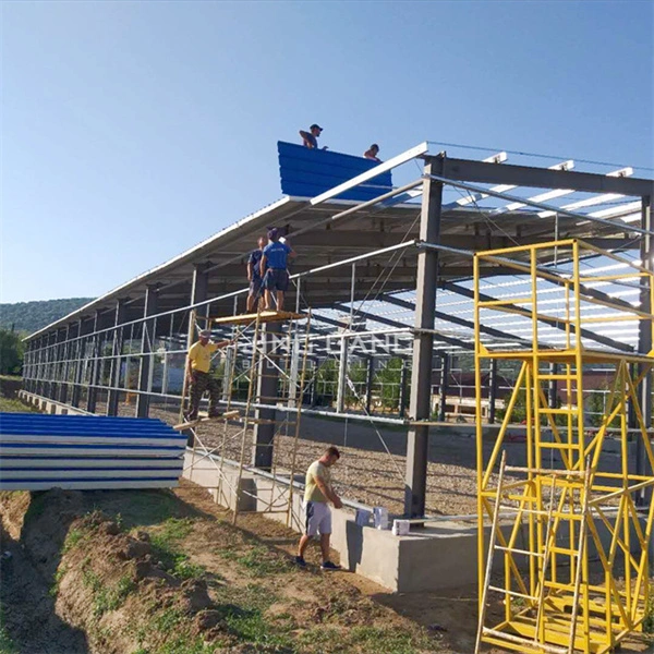 Industrial Steel Structure Pre-Engineered Factory Plant Prefabricated Construction Building Project for Warehouse Workshop