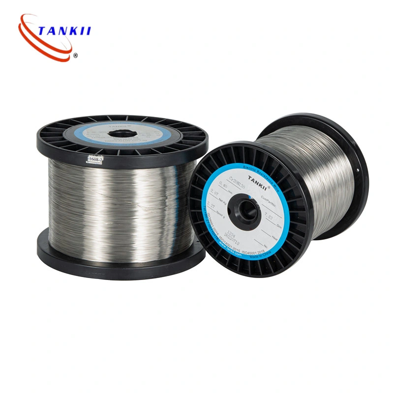 Cr20ni80 Heating Resistance Nichrome 80 Wire Ni80 Nickel Wire for Heater Coils