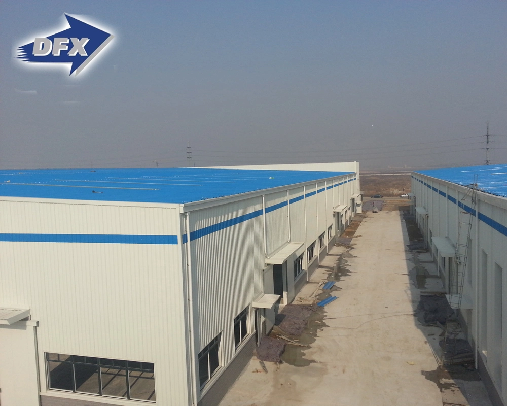 China Clear Span Pre Engineering Fabric Steel Structure Workshop Modular Building