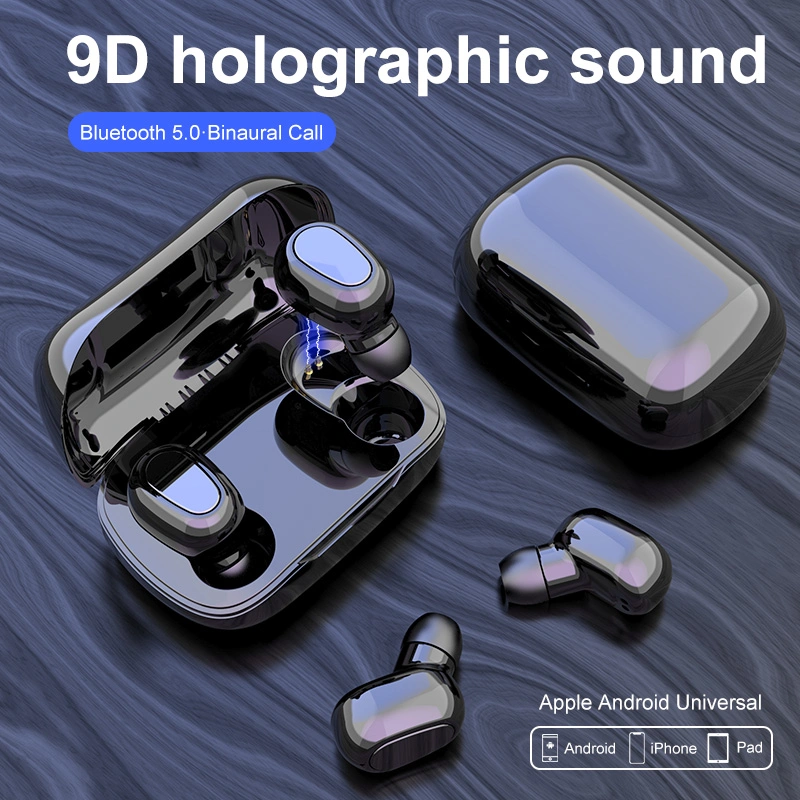 Oferta promocional Design agradável Mini auriculares auricular Bluetooth sem fio dos auscultadores auriculares de Orelha Tws Bluetooths com estojo de carregamento