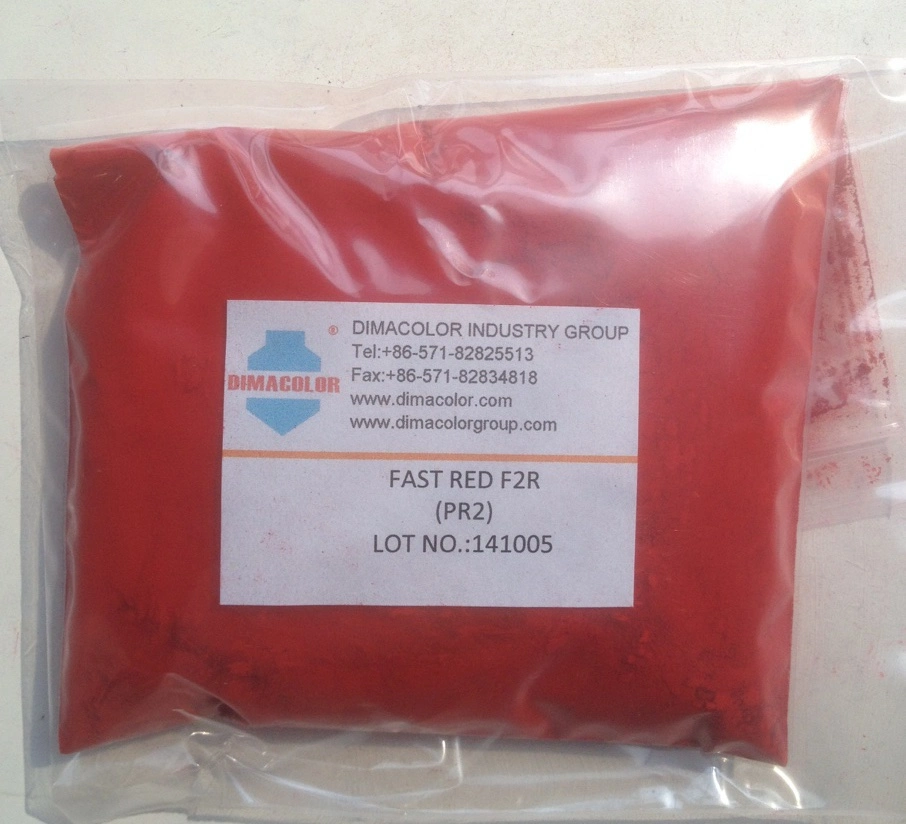 Le Pigment Red 2 F2R Rouge permanent pour l'eau de l'encre de base de l'impression textile