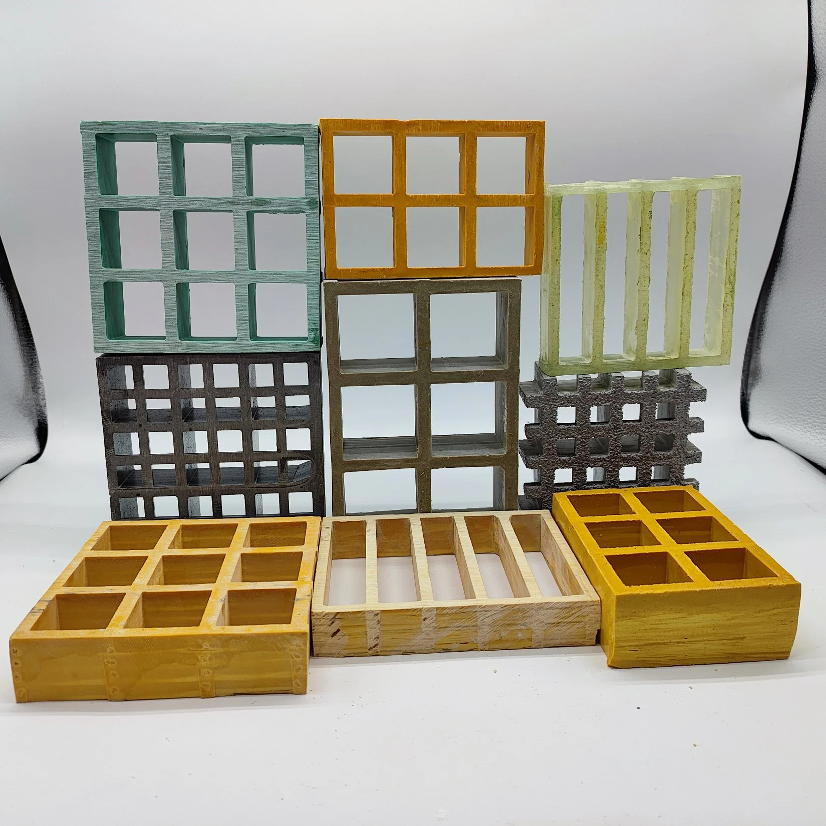 Standard Customized FRP Molded Grating Fiberglass FRP Grating Cheap Price Good Quality FRP Grating Fiberglass Grating