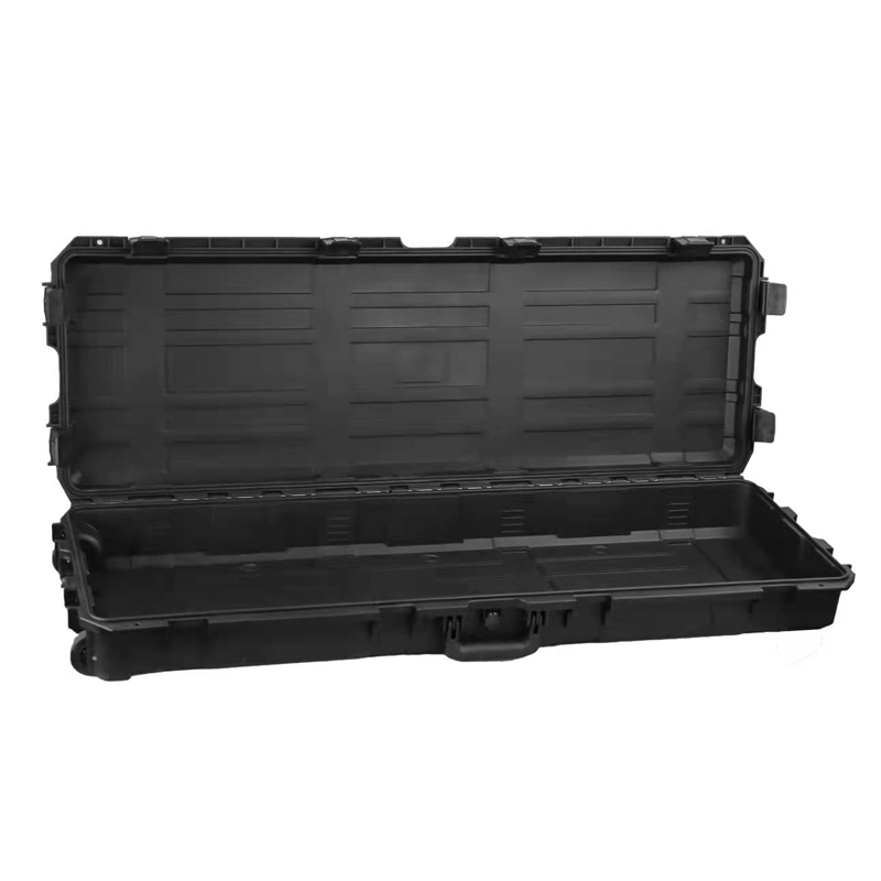 Universal 4X4 Puerta única de plástico abierto bloqueable Gran capacidad impermeable Caja de herramientas de almacenamiento de seguridad de barras de pesca de techo