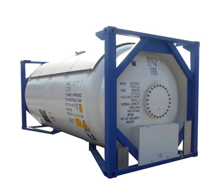 Manufacturers Wholesale and Sell ISO Csc ASME Standard T50 20FT LPG Tank Truck/Tank Container for Sale