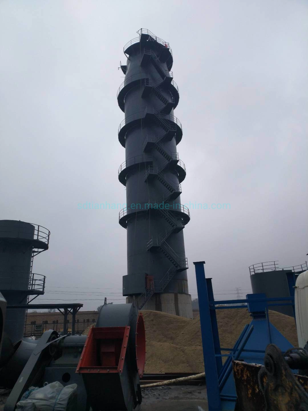 100tpd Vertical Shaft Lime Kiln for Quick Lime Hydrated Lime Plant