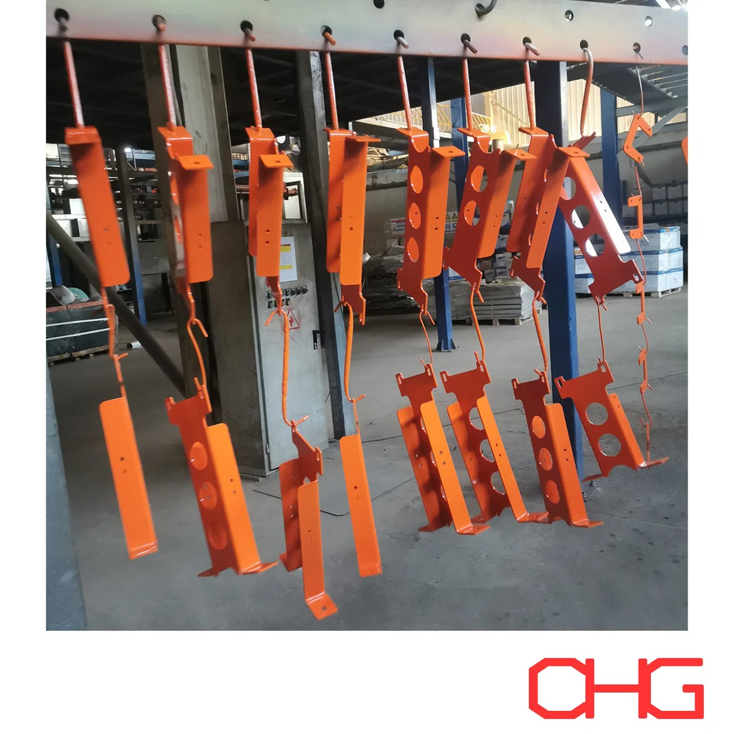 High quality/High cost performance  Automatic Powder Coating Line Powder Coating System for Conveyor Track