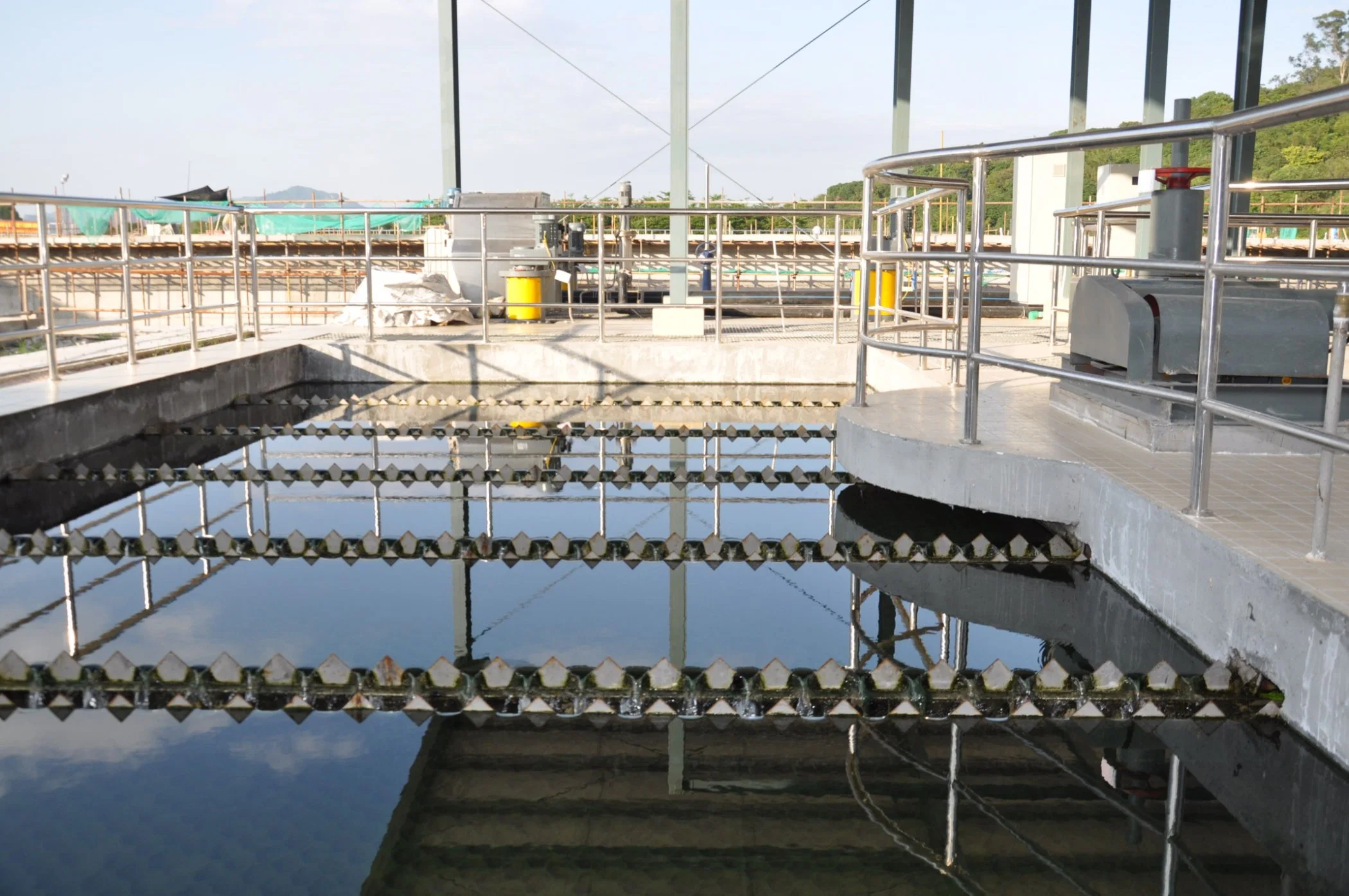 Système de filtre à eau des déchets de peinture PRF Usine de traitement des eaux usées