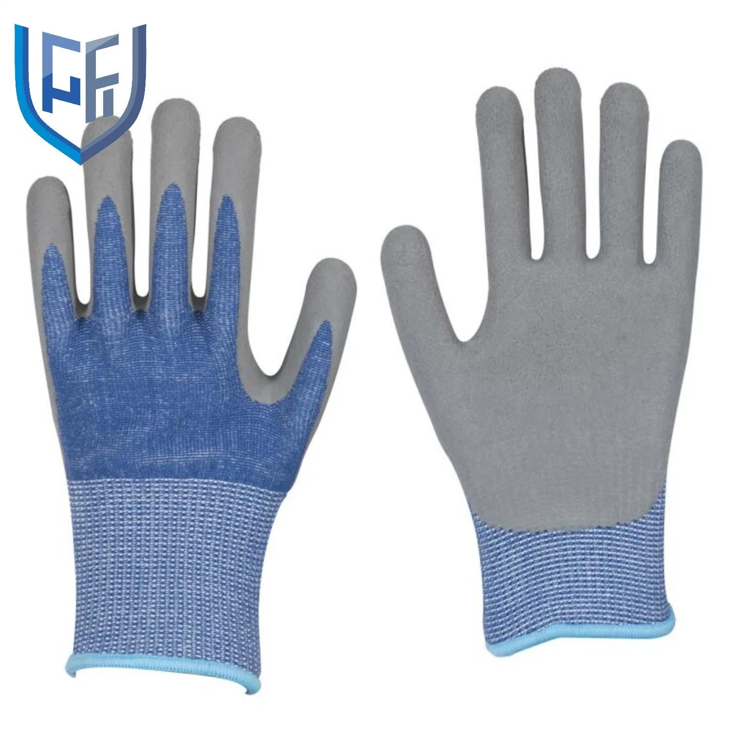 13gauge Elastic Texturubber Anti-Slip Fishmonger Fishing Gloves Labor Work Gloves for Abrasion Resistant