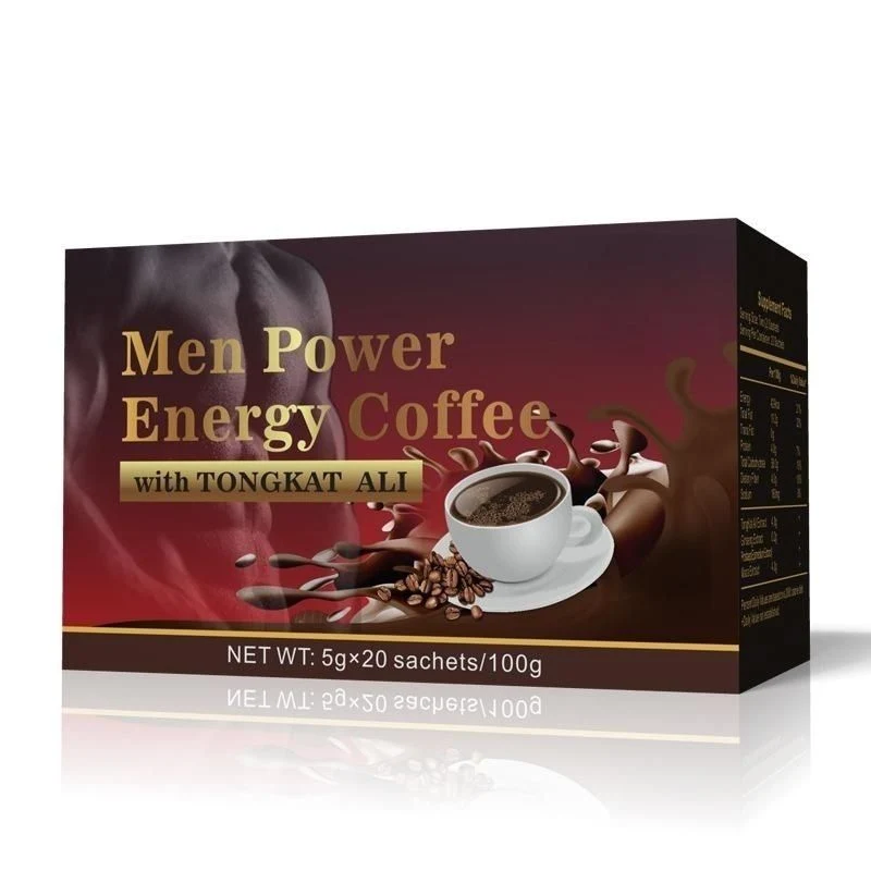 Sex Produkte Männer Power Energy Kaffee mit Tongkat Ali Natural Kräuter Kaffee X Organic Instant Drinks Produkte für Erwachsene