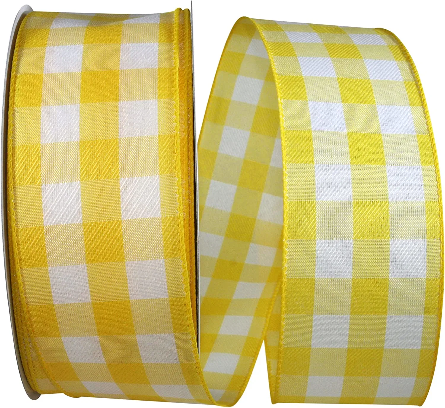 1 Inch Fashion Style Colorful Polyester Material Decoration Plaid Ribbon for Hair Bow