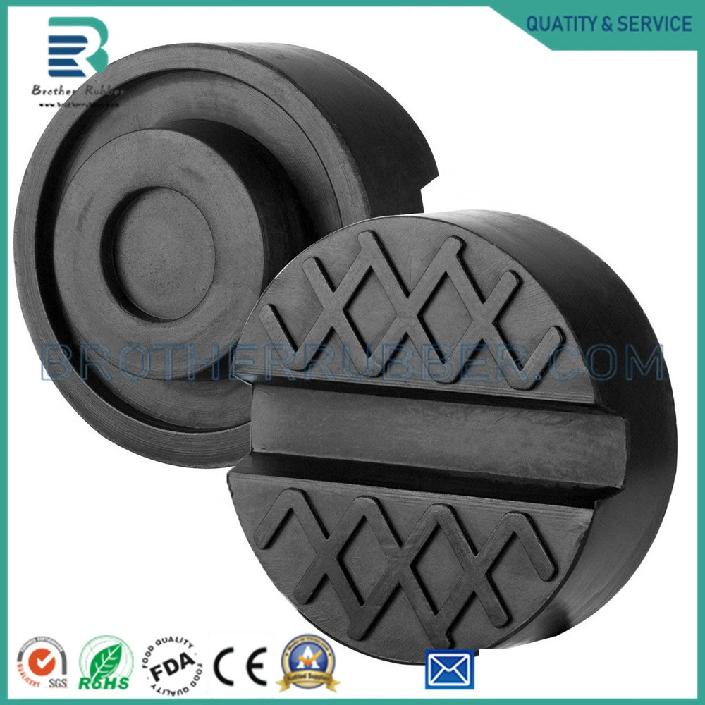 Slotted Frame Rubber Jack Pad for Car Floor Jack