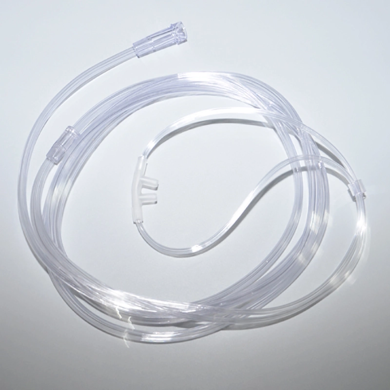 PVC O2/CO2 Infant and Adult Nasal Cannula Oxygen Catheter Set Source Supply