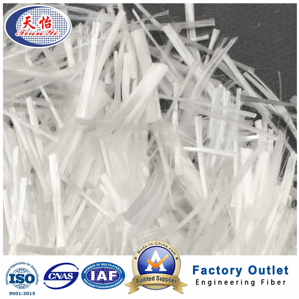 Concrete Reinforcement Chopped Pet Fiber Polyester Fiber for Asphalt Concrete