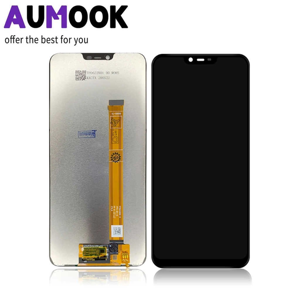 Toque Original del teléfono móvil de pantalla LCD para Oppo Vivo Realme C3 A3S A5 A5S A7 A11X15 A16 C25 C11 C21 2020 2021 Y81 Y91 Y83 S93 Y3 Y12