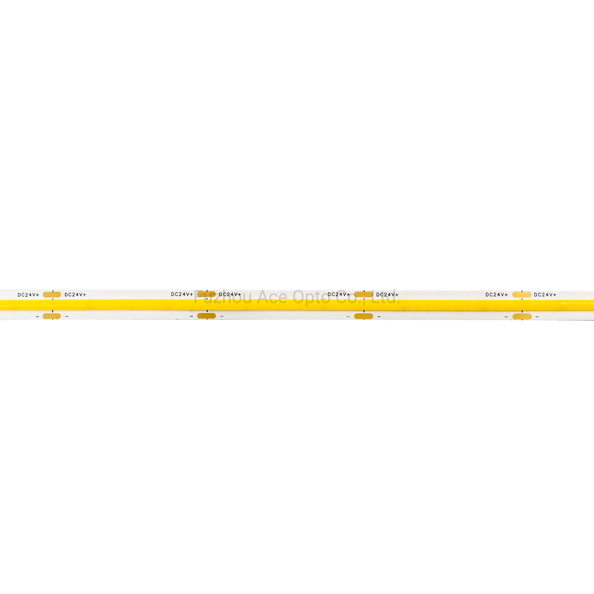 High Brightness Ww+Cw Color Temperature Adjustable DC24V Flexible 318 LEDs/M IP68 COB LED Tape Light Ribbon for Indoor LED Strip