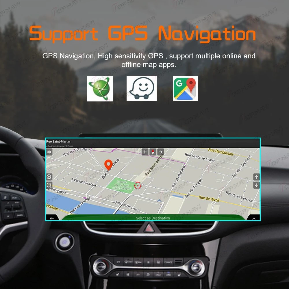 Rádio para automóvel Android 10 de 12.3 polegadas com ligação espelhada para BMW X1 2013 2014 2015 Navegação GPS estéreo para automóvel sem fios CarPlay