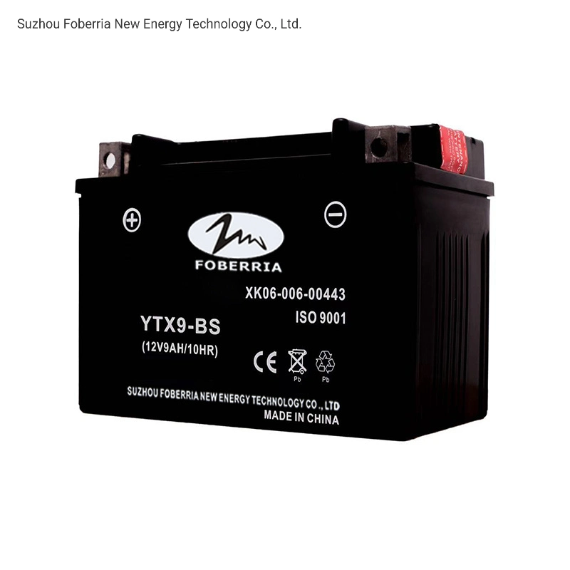 Wholesale/Supplier High quality/High cost performance  12V Dry Charged Motorcycle Battery with Electrolyte Bottle
