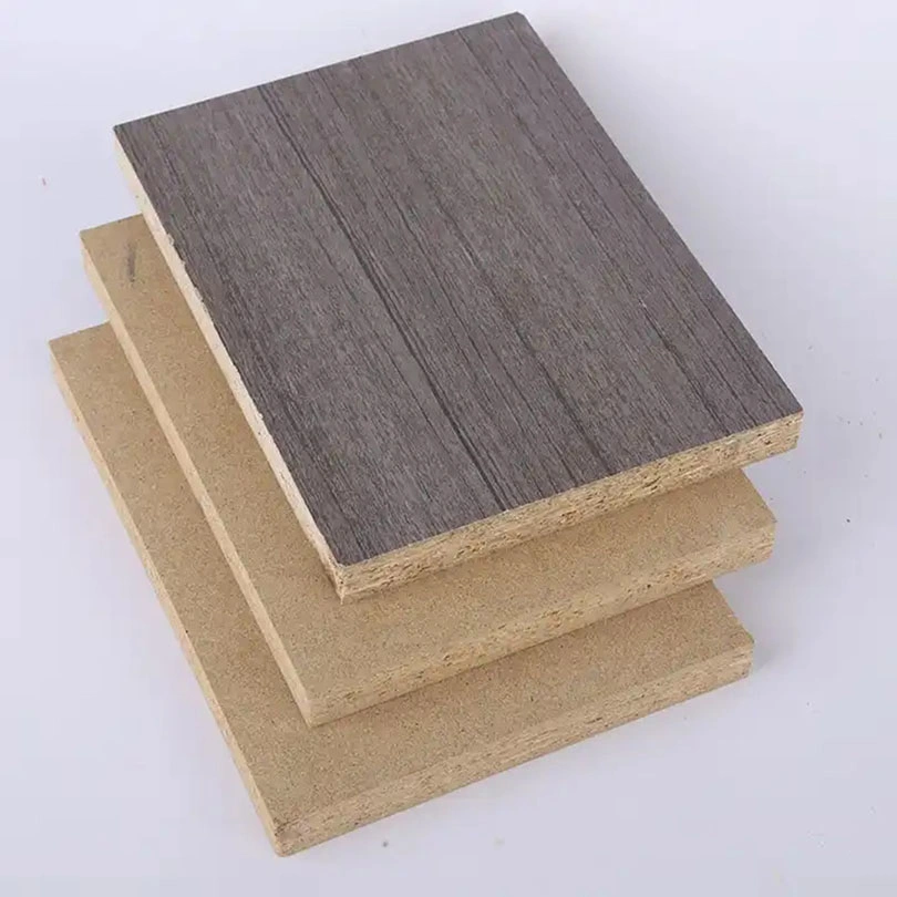 China Factory Direct 16mm 18mm Melamine White Color Paper Faced Laminated Particle Board Hollow Particle Board Building Material