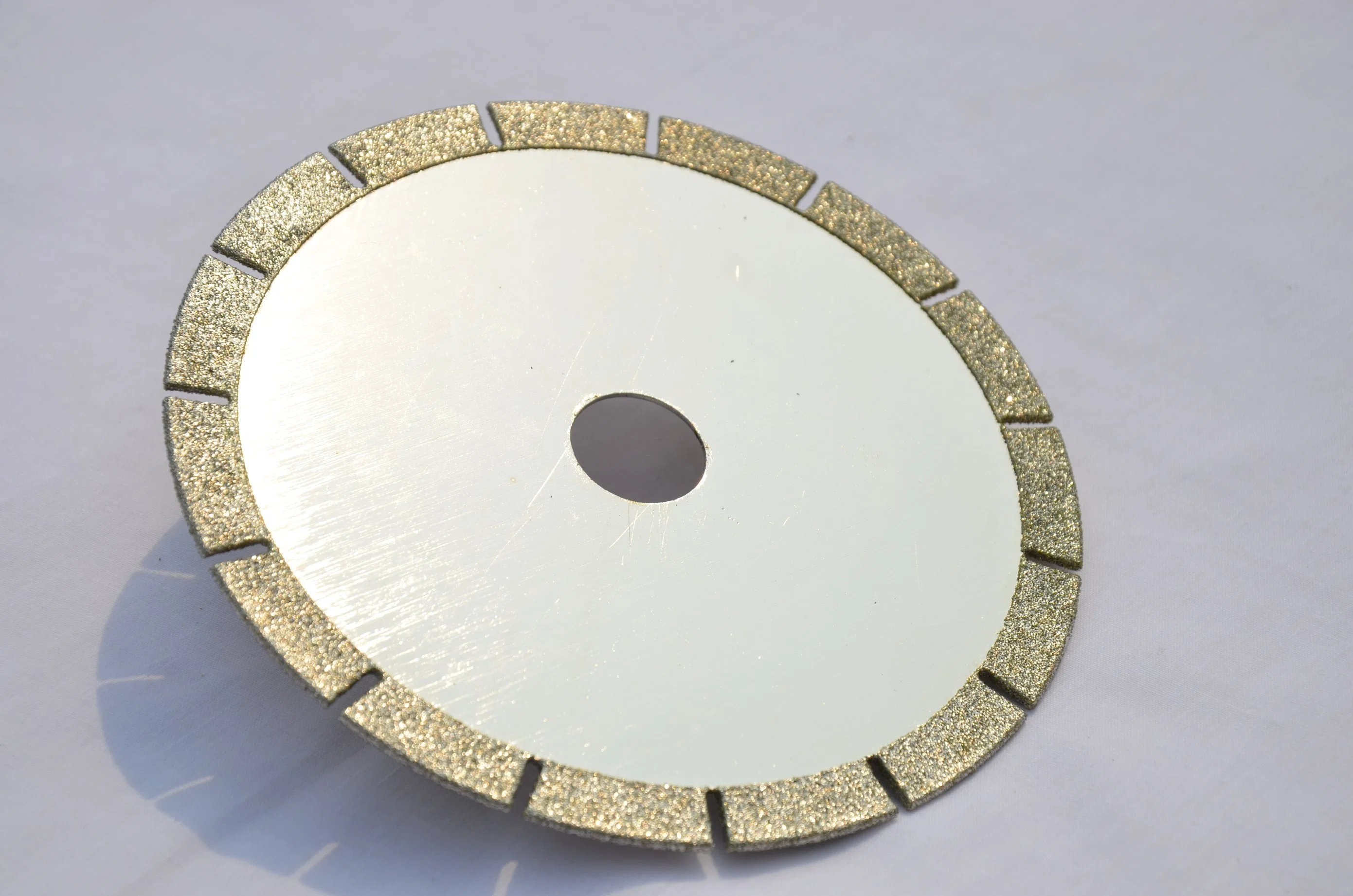 U-Slot Wide Tooth Segmented Electroplating Diamond Cutting Disc