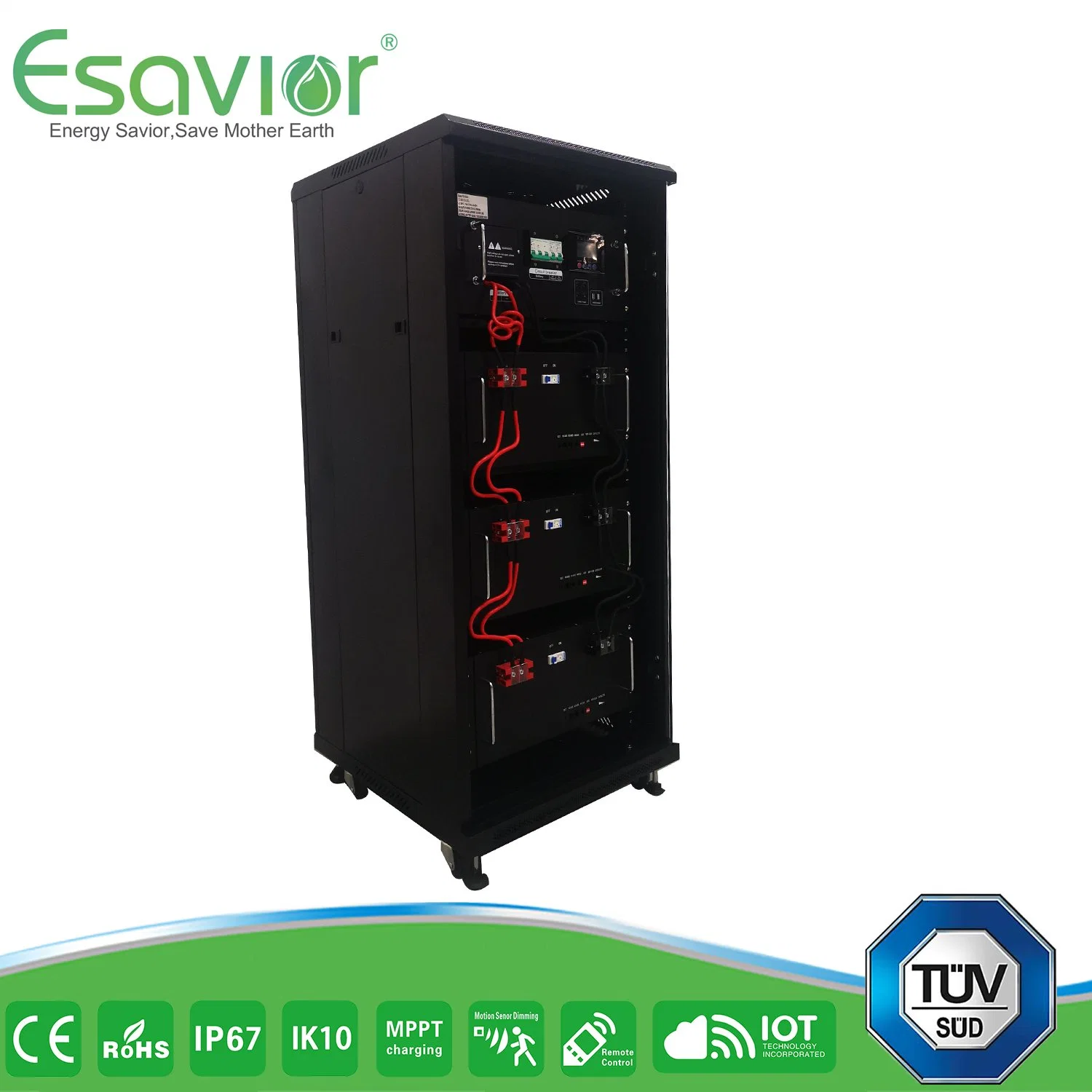 Esavior Full Set 5kw off-Grid Portable Solar Power System Inverter