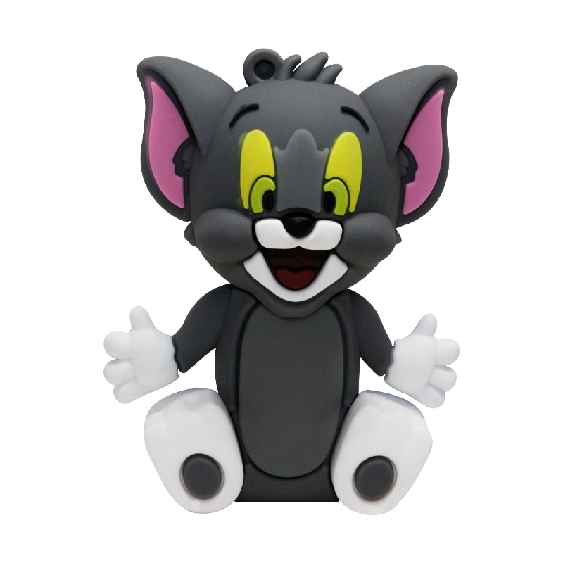 Cartoon Cat Tom and Jerry Promotional Gift PVC USB Flash Drive