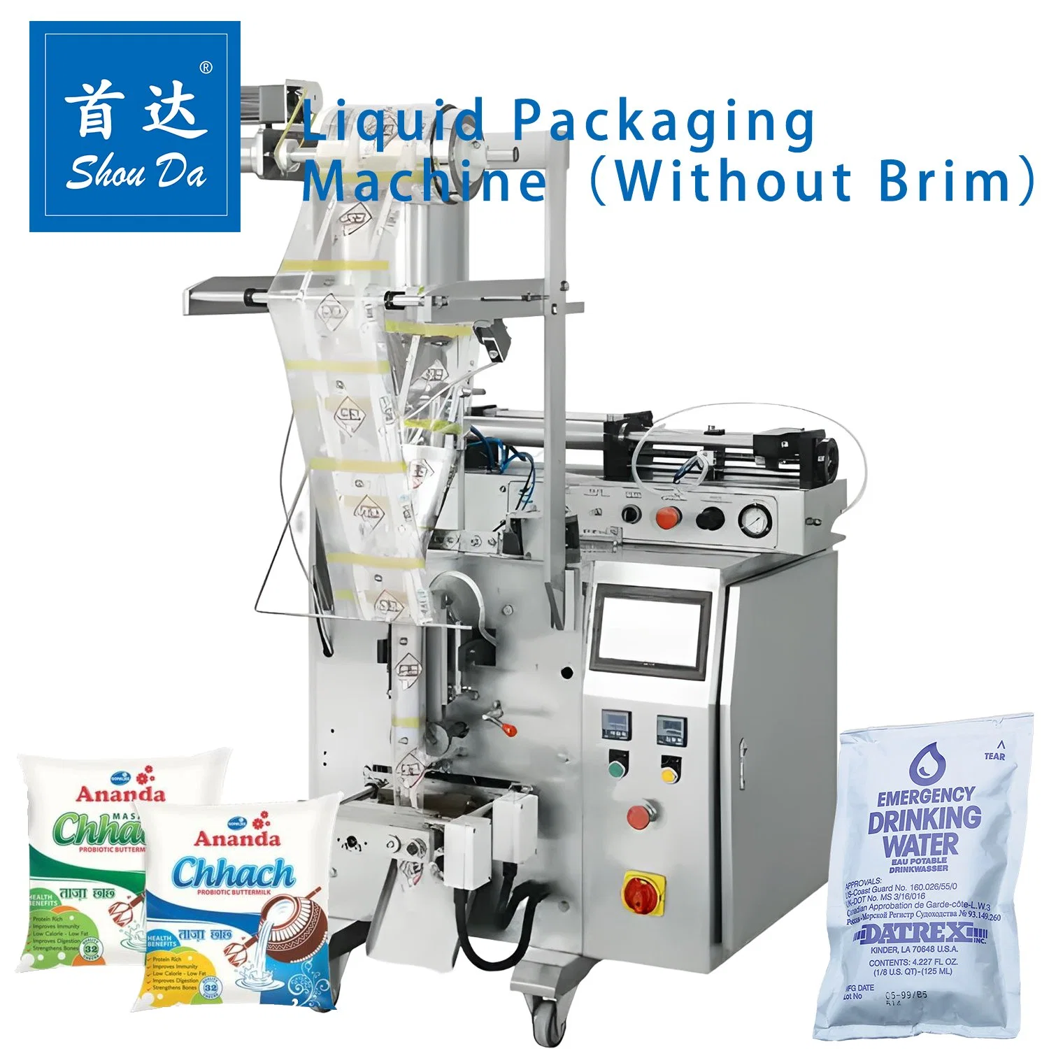 Advanced Vertical Liquid Filling Packaging Machine for 10ml 50ml Sachet