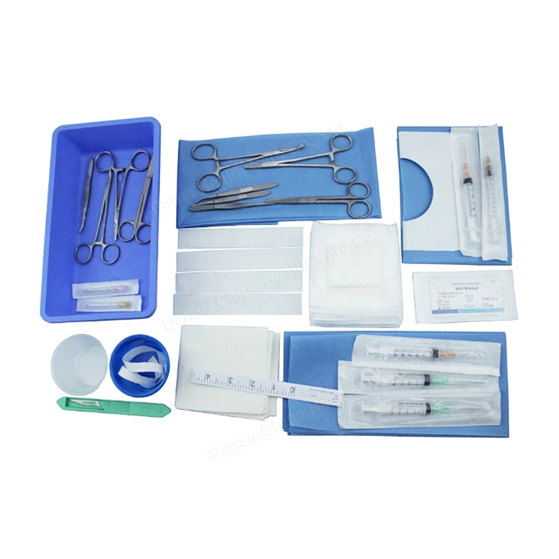 Krankenhaus Medical Einweg Urologie Instrument Kit Chirurgie Nabelkatheter-Set