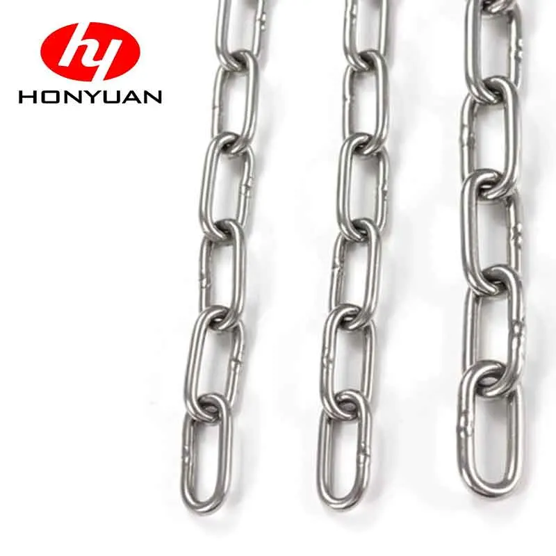 S304 S316 Stainless Steel Long Link Chain