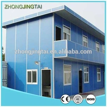 Lightweight Steel PU/Rockwool/EPS Sandwich Wall Board Temporary House Building Material