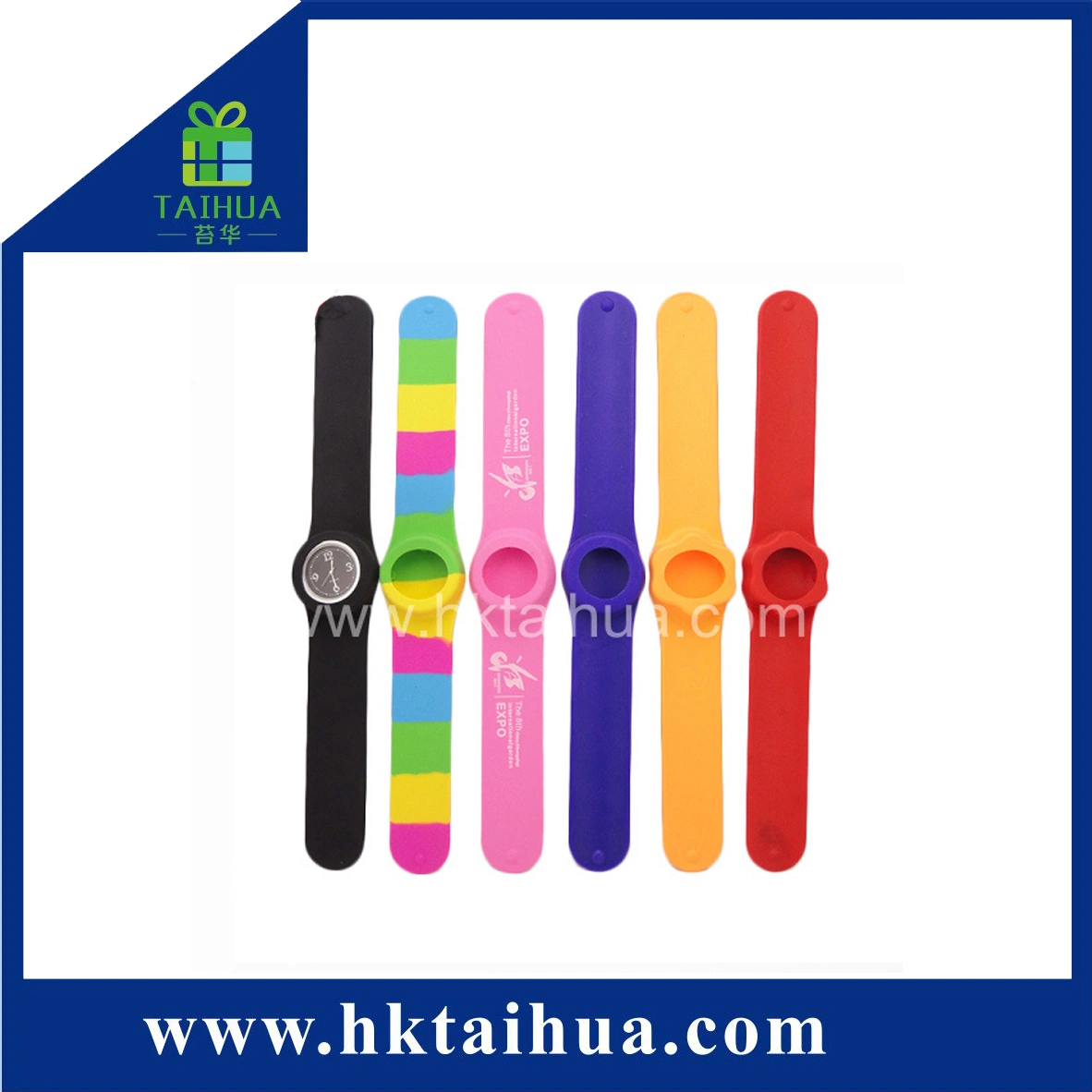 Fashion Silicone Slap Watch Bracelet