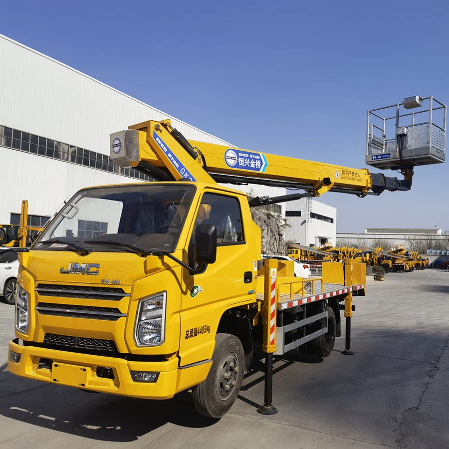 EverStar Truck für Straßenbeleuchtung Aerial Work Platform Operation Truck Mit Gelenkauslegern