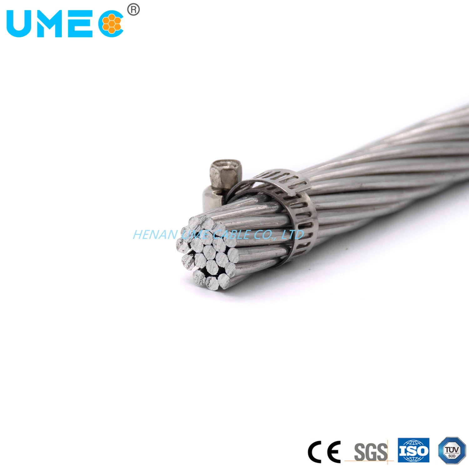 6201 Bare All Aluminum Alloy Conductor AAAC Electric Electrical Cable 25mm2 50mm2 70mm2 95mm2 120mm2 150mm2 240mm2 Power Cable