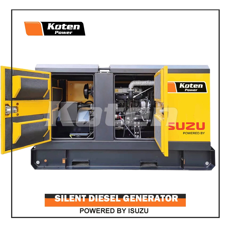 60Hz Single Phase 120/240V 40kw 40kVA Electric Silent Diesel Power Engine Generator