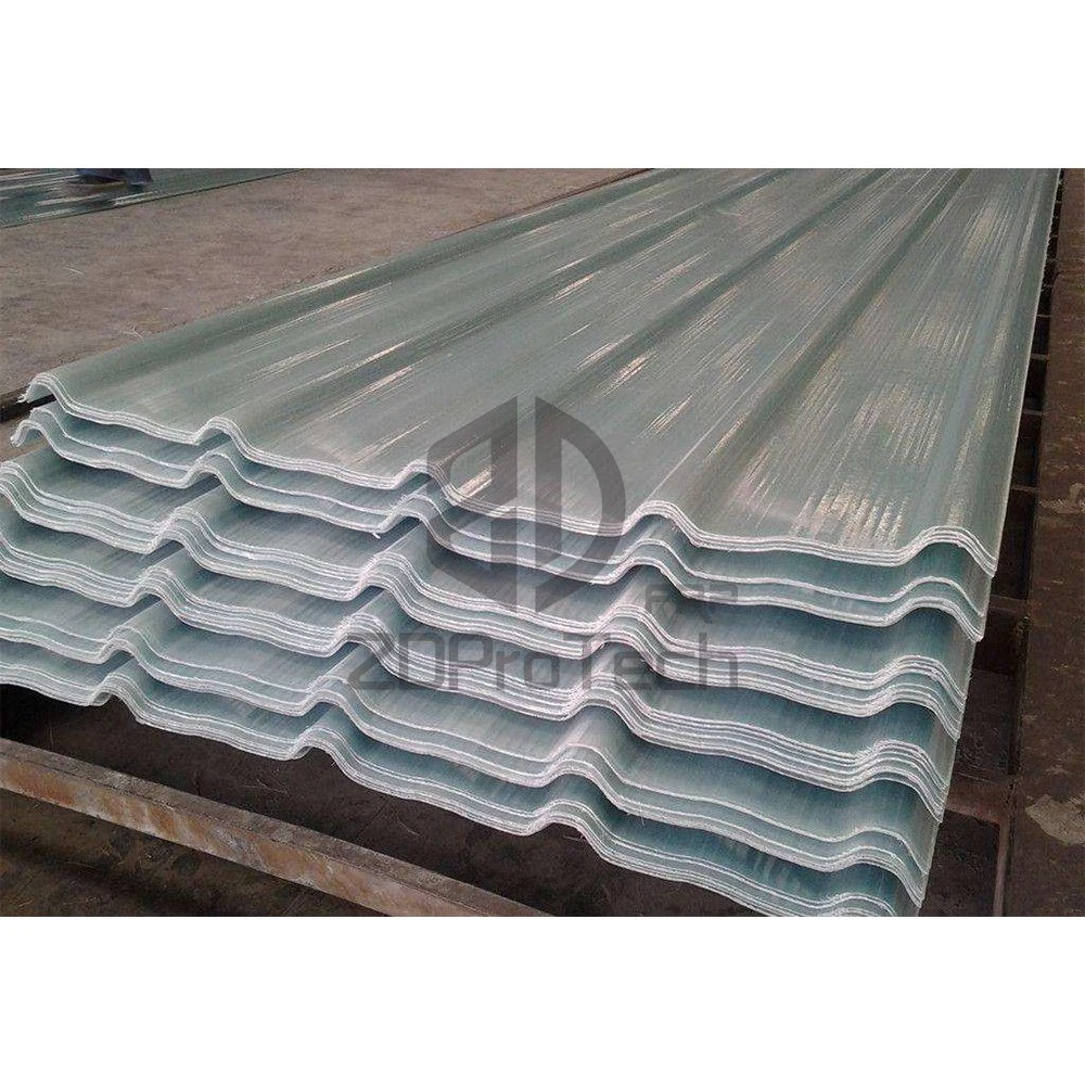 Fiberglass Daylighting Tile FRP Roofing Sheet for Green House