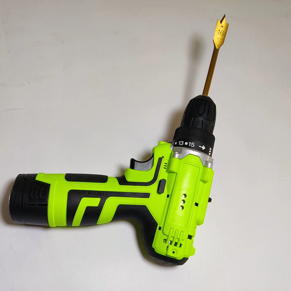 DIY Handwerkzeuge mit Li-Ion Akku Crodless Drill Mini Nail Tragbarer Metallbohrer-Werkzeugkasten-Satz