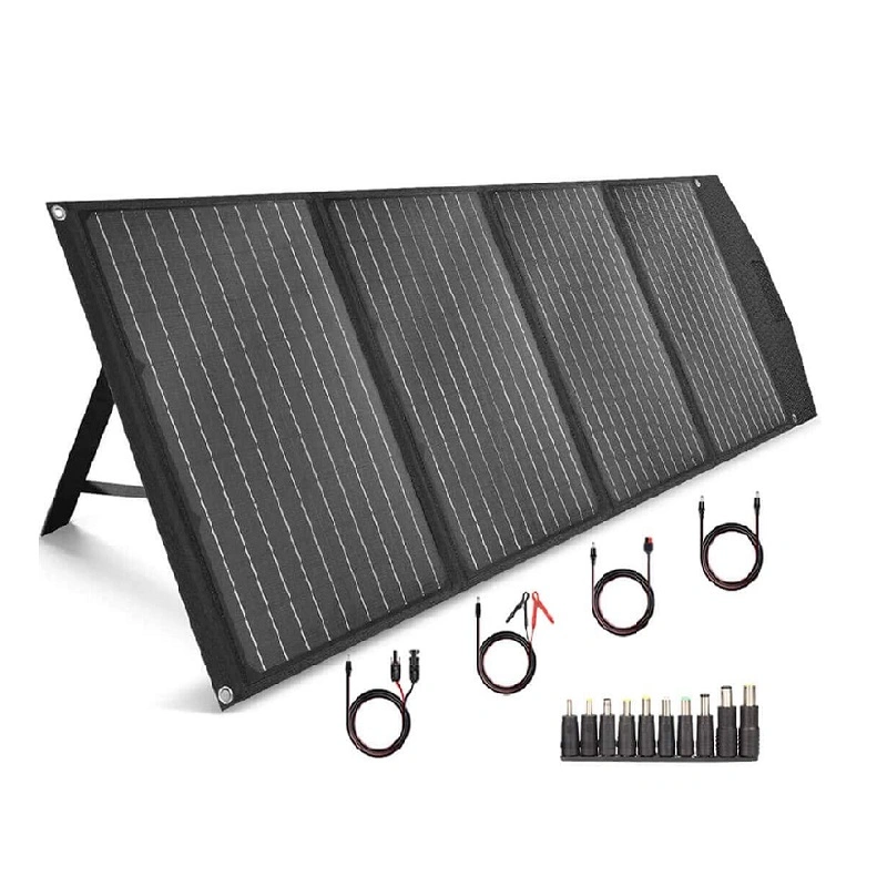 120W panel solar Cargador solar portátil Bolsa para camping